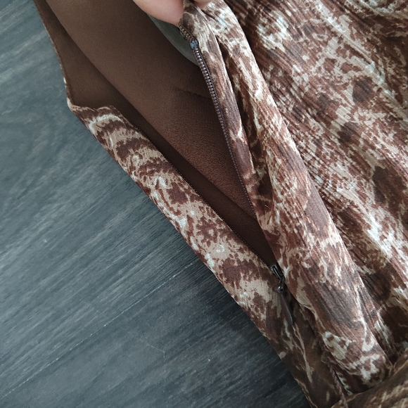 Mahogany BCBGMaxAzria Dress nwt - Picture 7 of 10